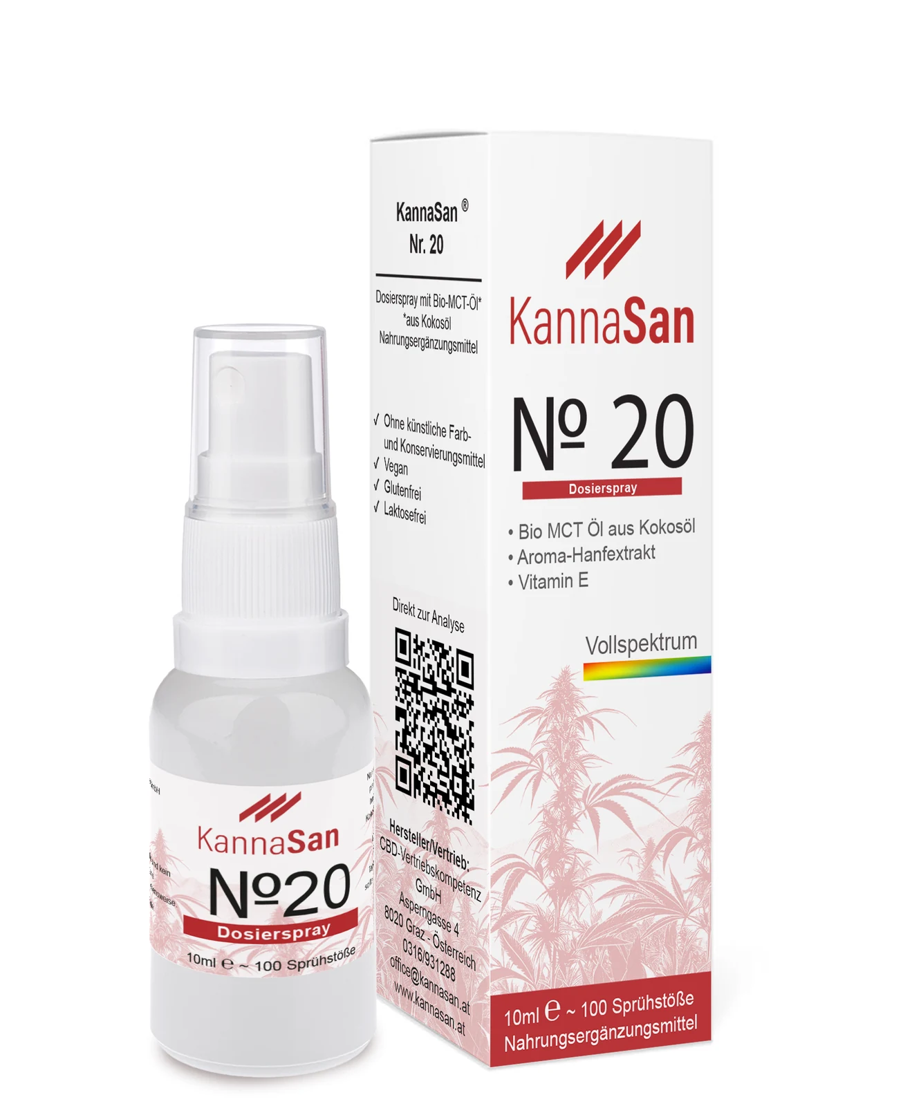 KannaSan Nr. 20 – 20 % CBD – Eigenmarke für Apotheken