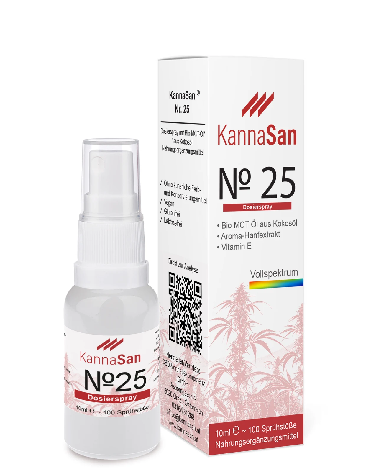 KannaSan Nr. 25 – 25 % CBD – Eigenmarke für Apotheken