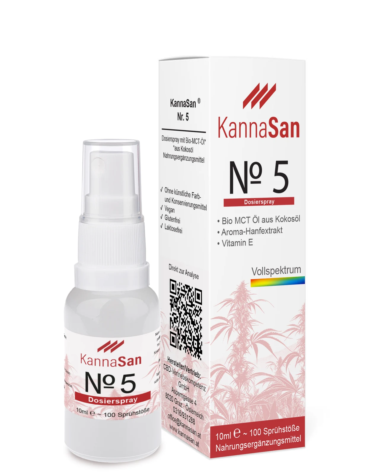 KannaSan Nr. 5 – 5 % CBD – Eigenmarke für Apotheken